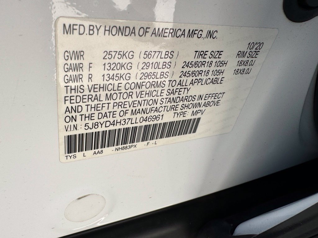 Used 2020 Acura MDX SH-AWD image 26
