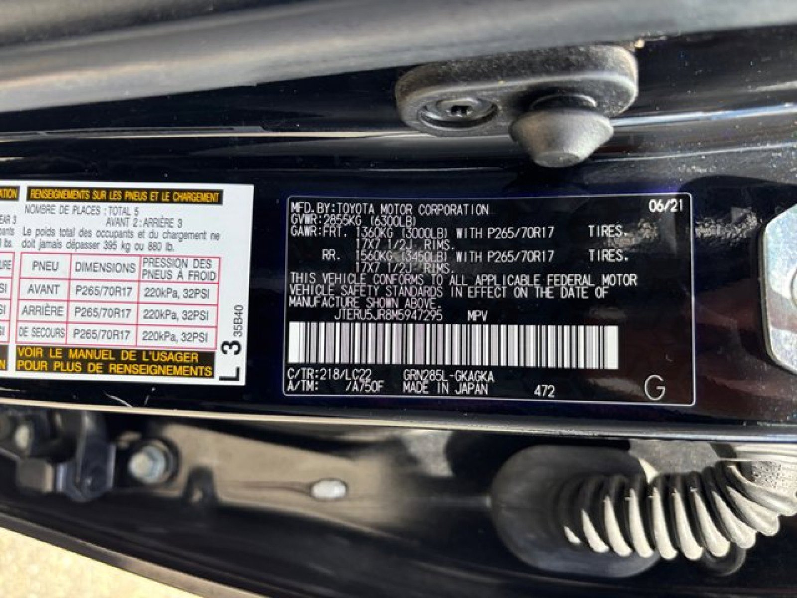 Used 2021 Toyota 4Runner TRD Off-Road Premium w/ Moonroof Package image 23