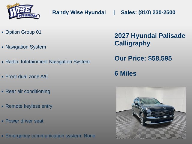 New 2027 Hyundai Palisade Calligraphy AWD/4WD image 5