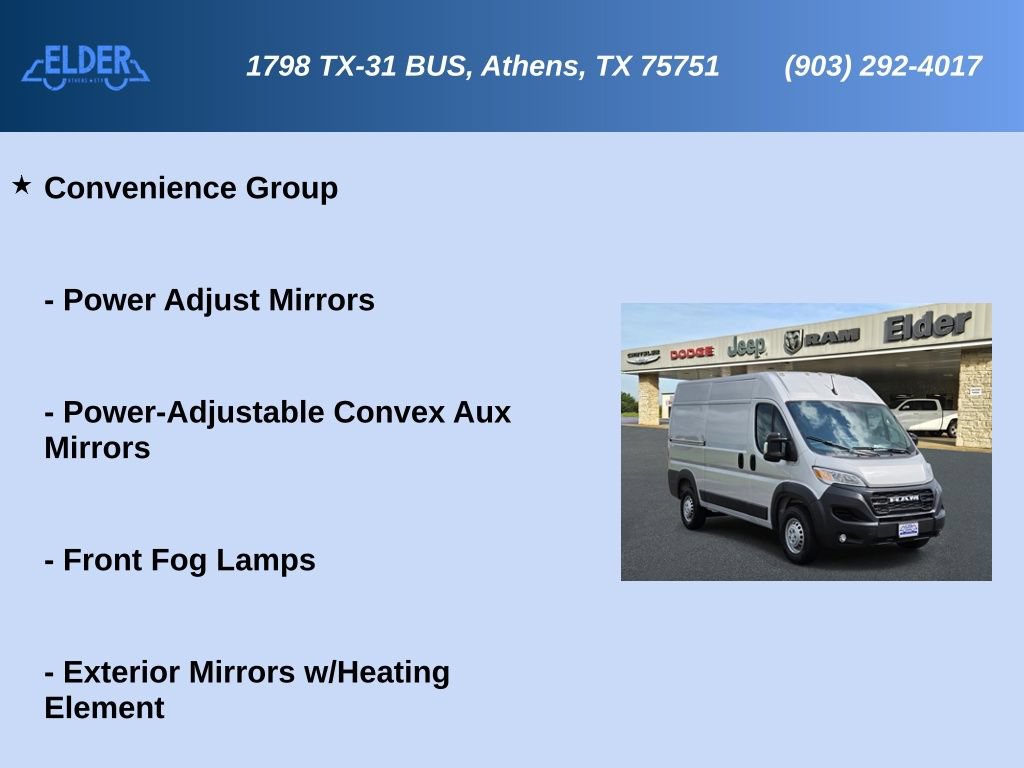 Used 2025 RAM ProMaster 1500 w/ Convenience Group FWD image 7