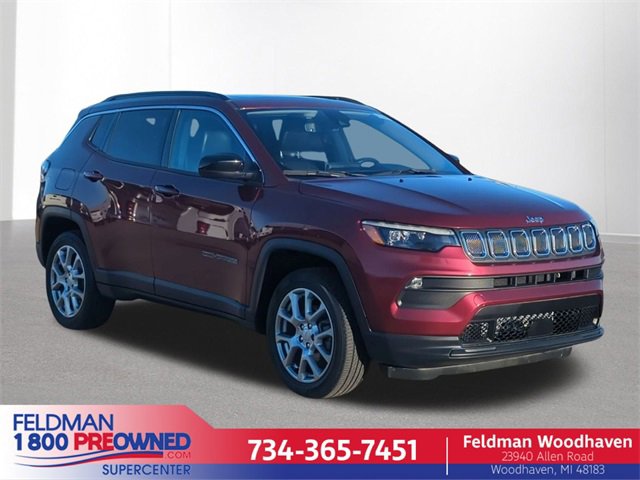 Certified 2022 Jeep Compass Latitude w/ Sun and Sound Group
