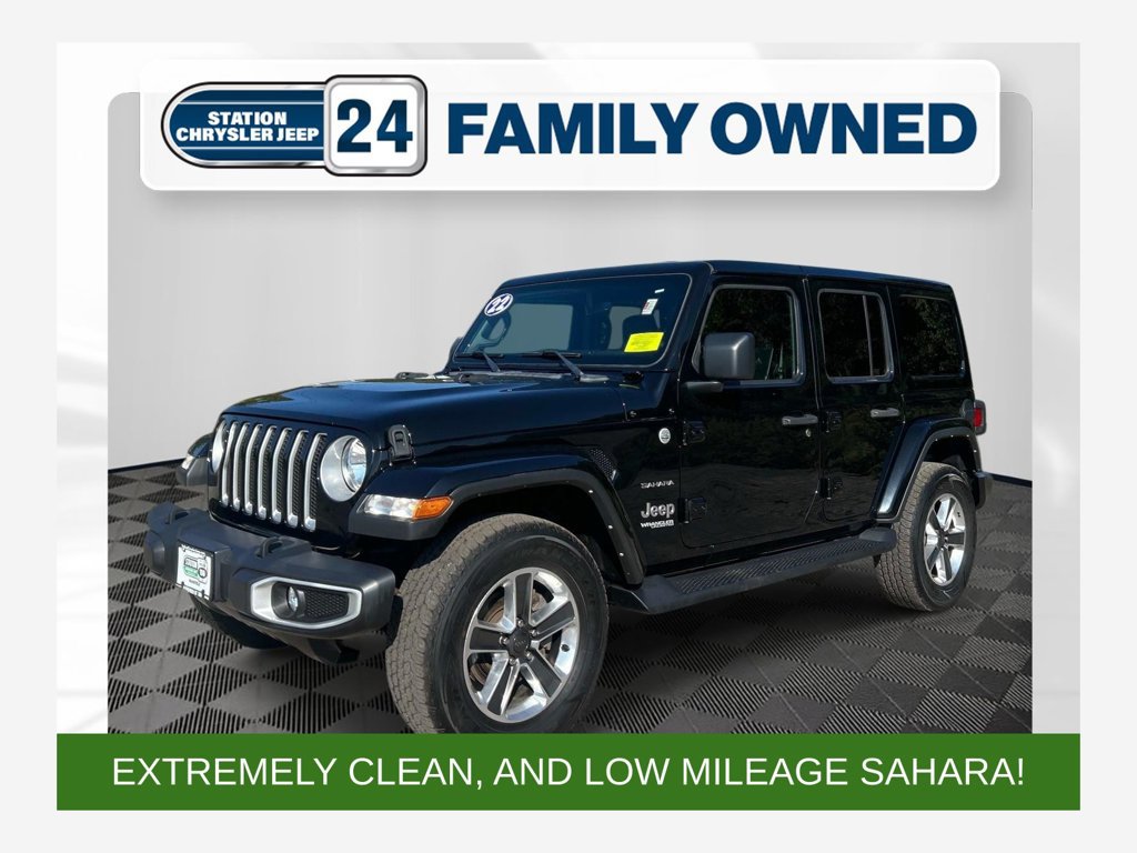 Used 2022 Jeep Wrangler Unlimited Sahara w/ Cold Weather Group