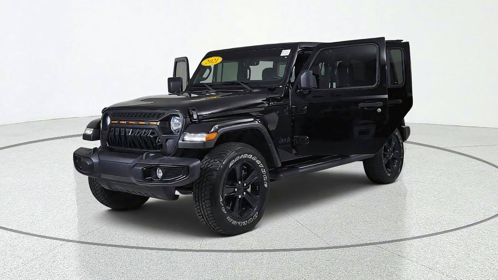 Used 2021 Jeep Wrangler Unlimited Sahara AWD/4WD image 10