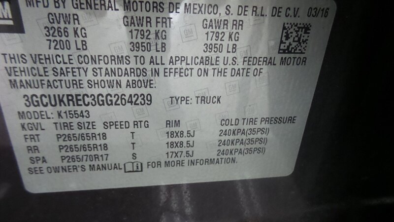 Used 2016 Chevrolet Silverado 1500 LT w/ All Star Edition AWD/4WD image 34