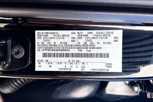 New 2025 Ford F150 Raptor image 8