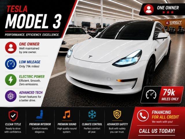 Used 2021 Tesla Model 3 Standard Range Plus RWD image 1