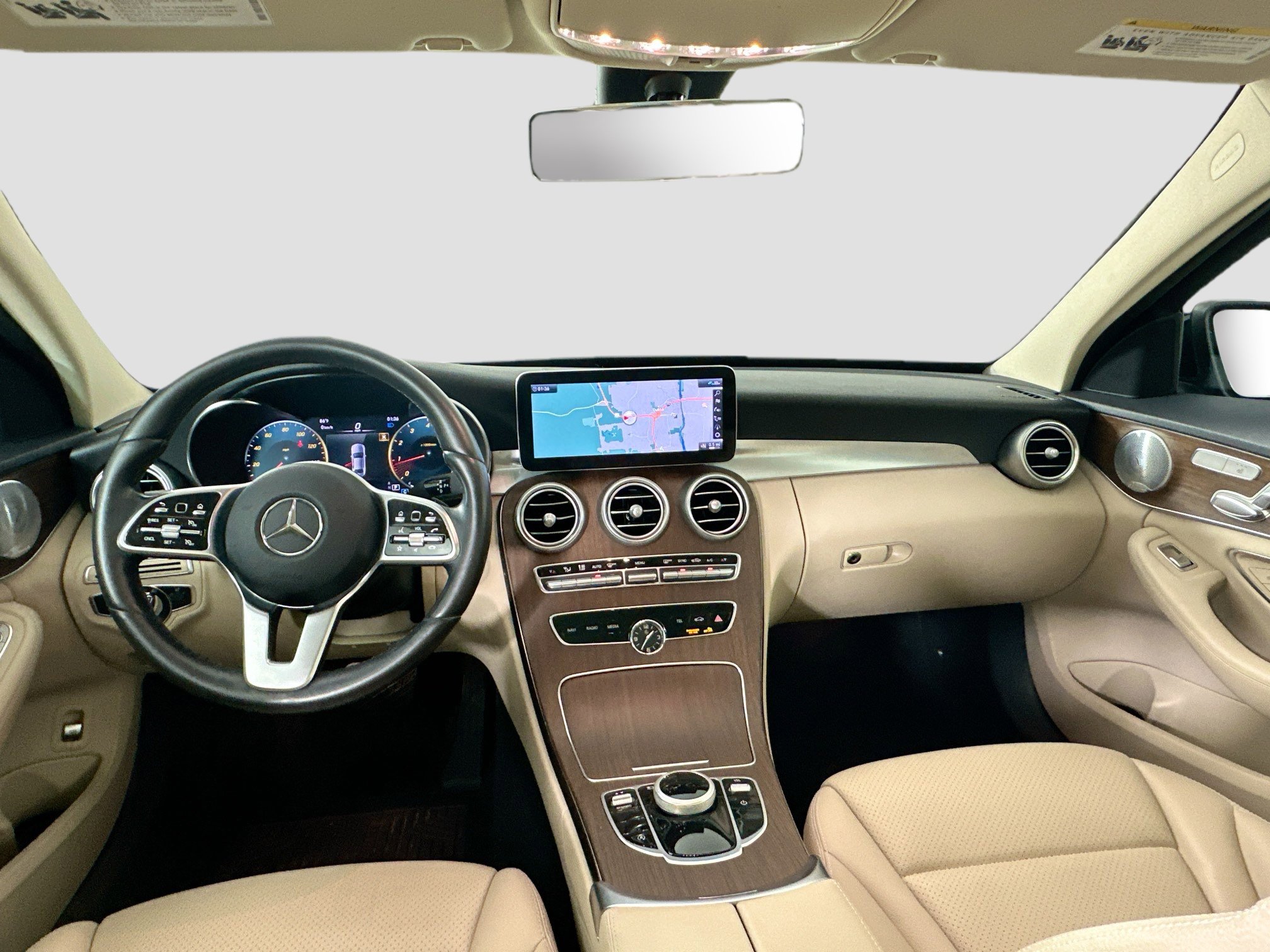 Certified 2021 Mercedes-Benz C 300 4MATIC Sedan w/ Premium Package image 28