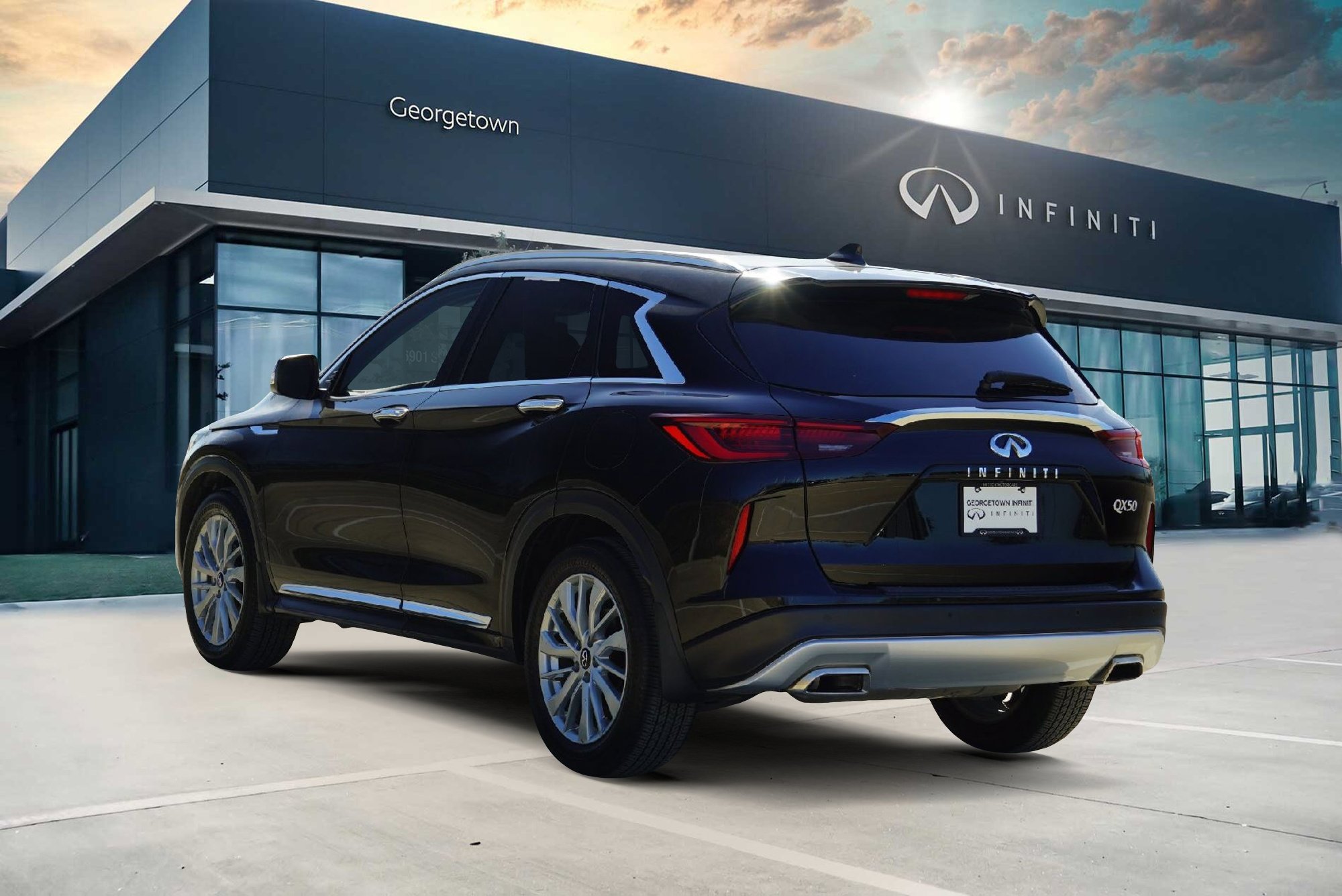 Certified 2024 INFINITI QX50 Luxe w/ Accent Package image 7