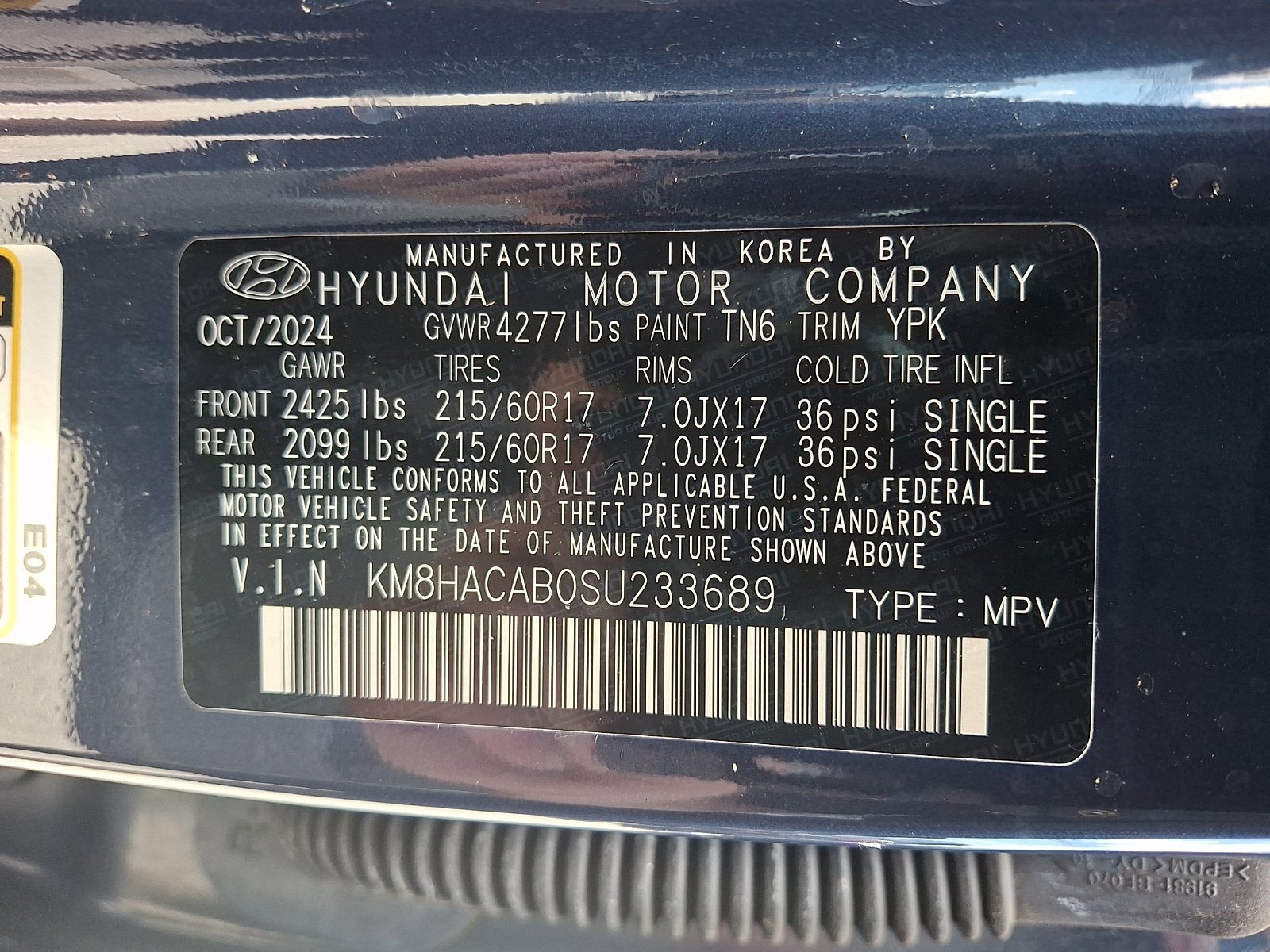 Certified 2025 Hyundai Kona SE AWD/4WD image 27