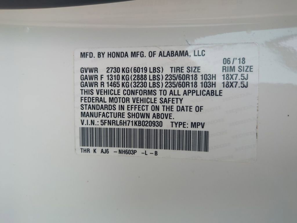 Used 2019 Honda Odyssey EX-L image 41