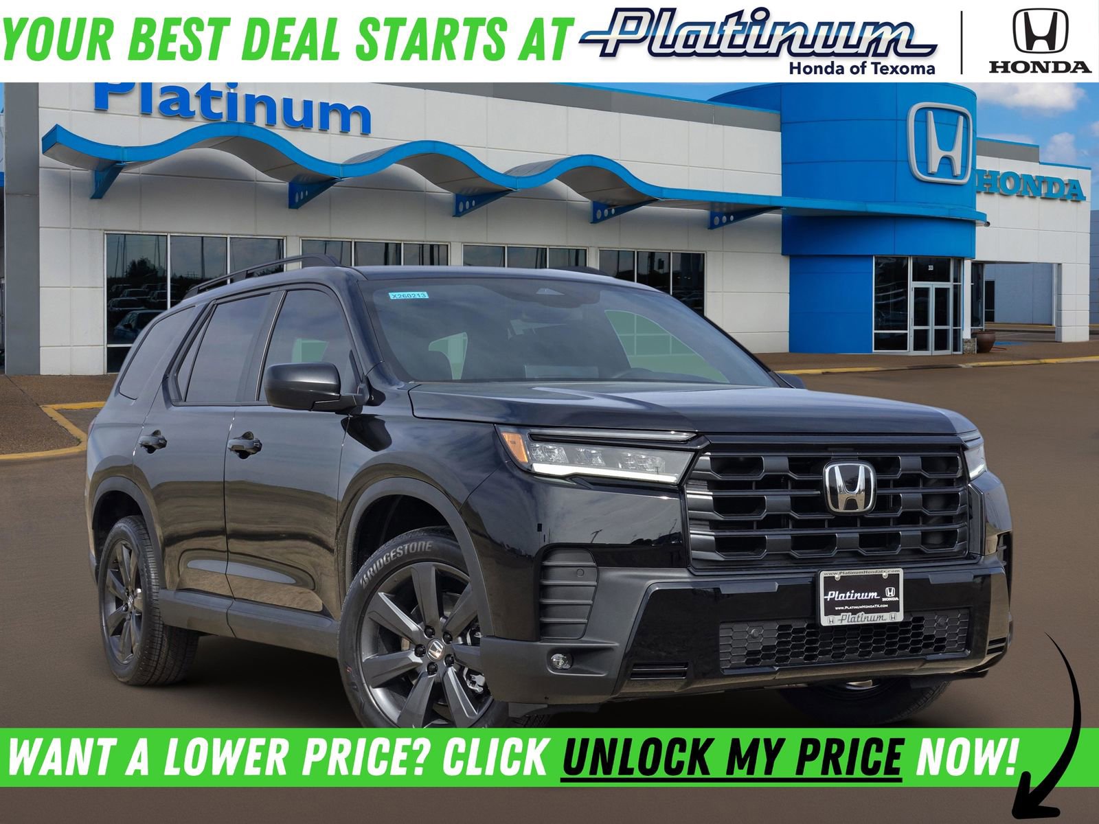 New 2026 Honda Pilot Sport