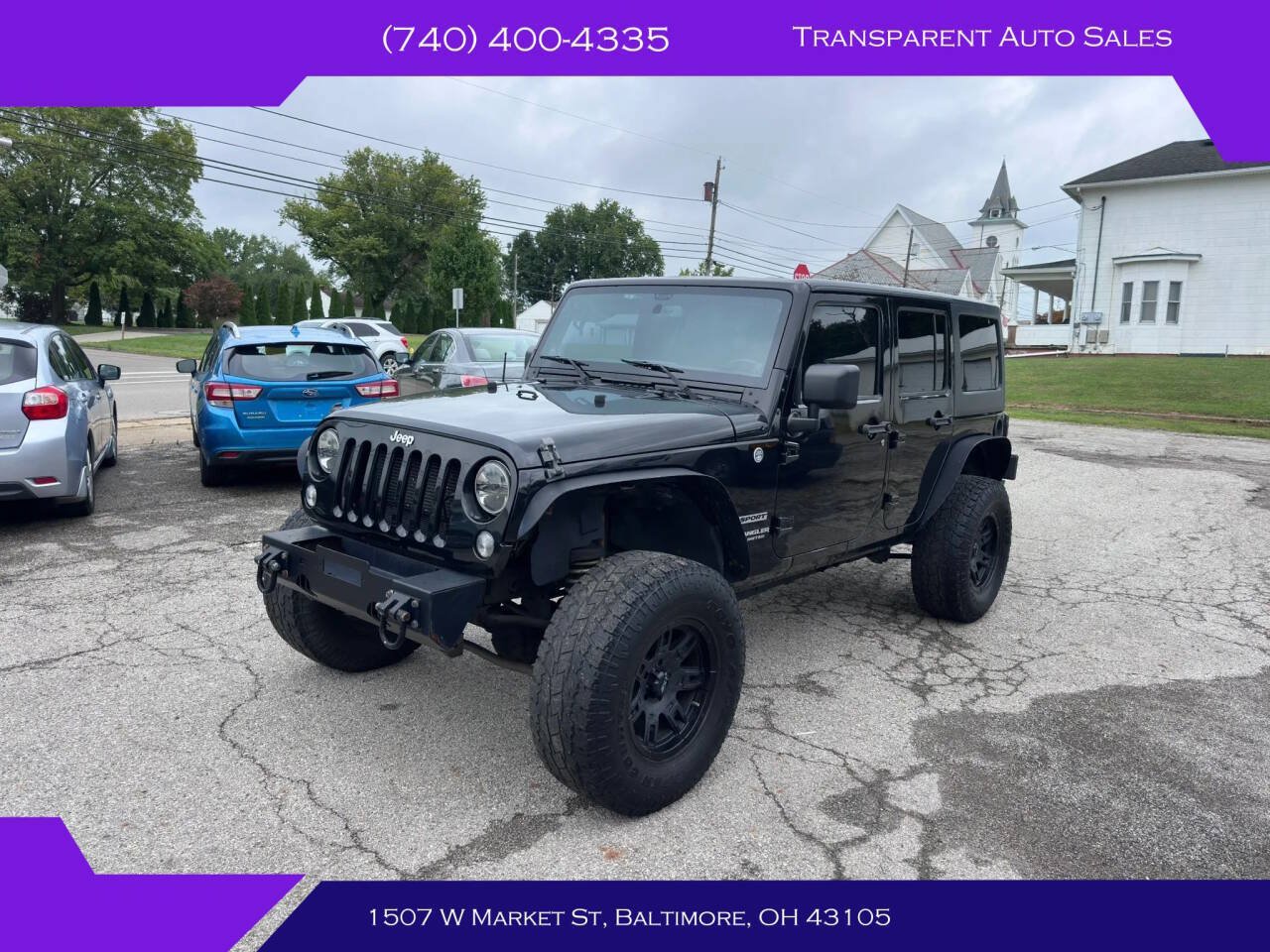 Used 2014 Jeep Wrangler Unlimited Sport w/ Quick Order Package 24S