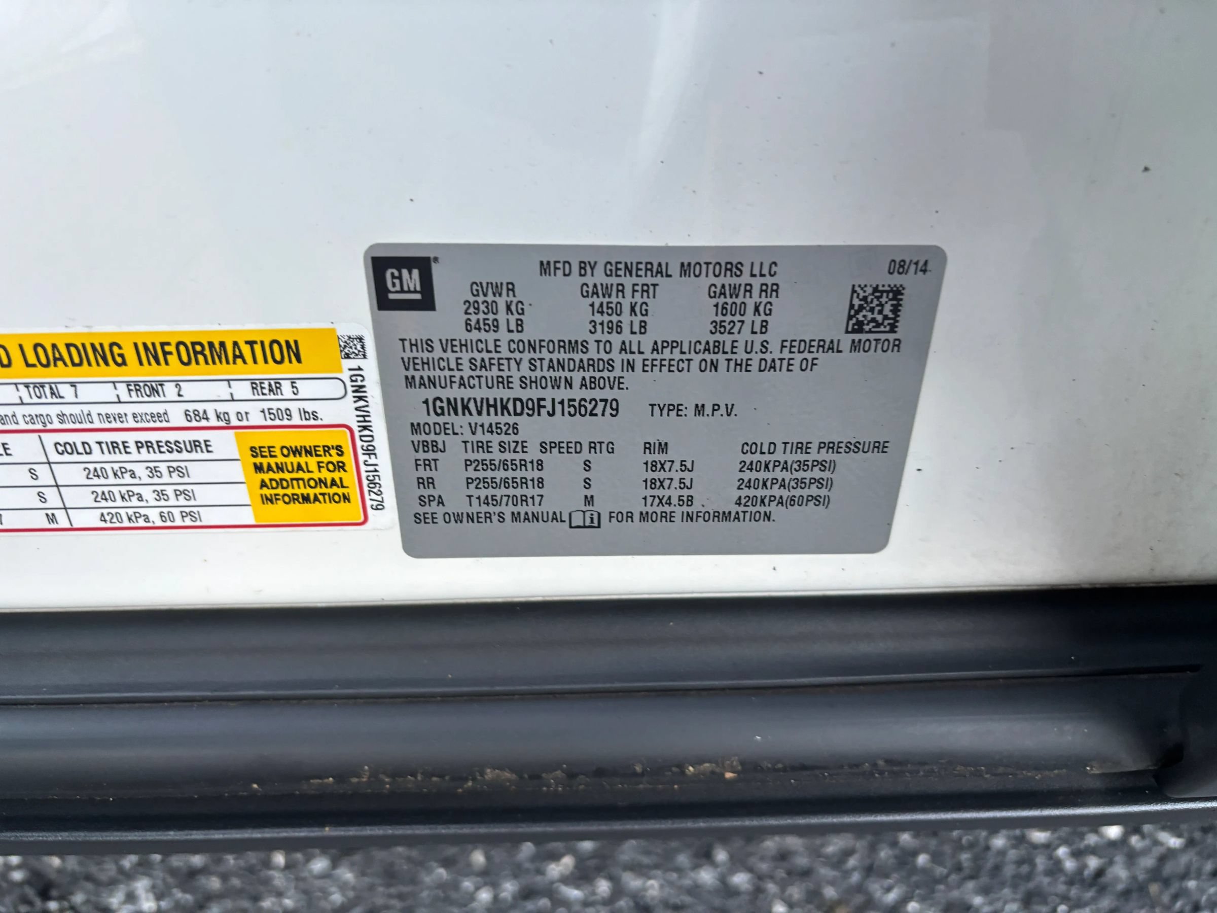 Used 2015 Chevrolet Traverse LT AWD/4WD image 14