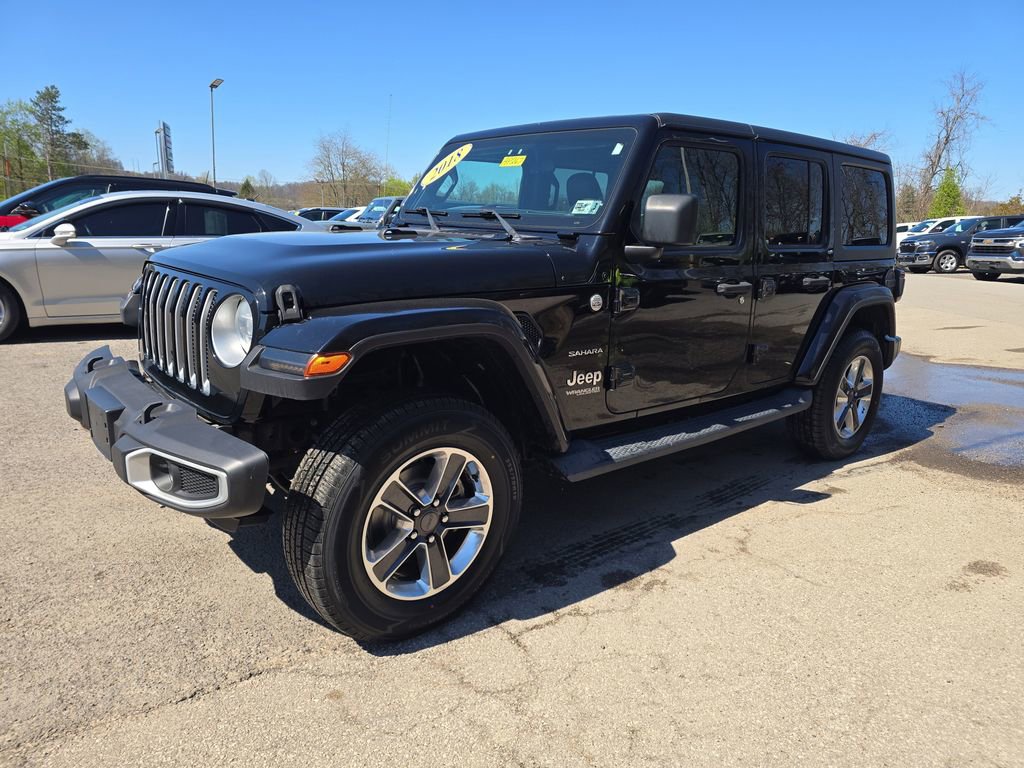 Used 2018 Jeep Wrangler Unlimited Sahara w/ LED Lighting Group image 9