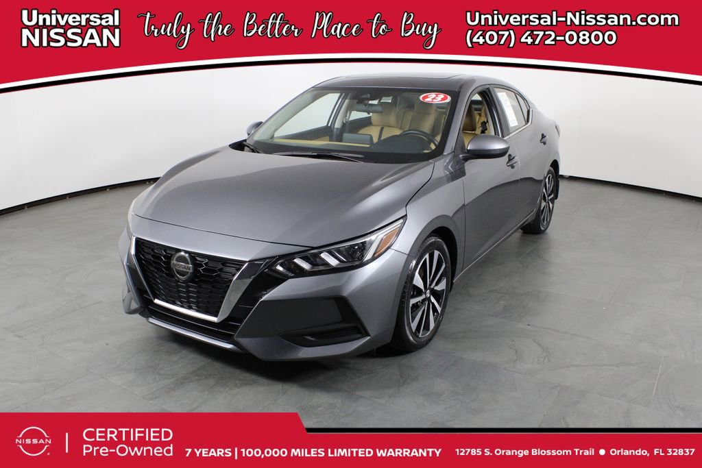 Certified 2023 Nissan Sentra SV w/ SV Premium Package FWD image 1