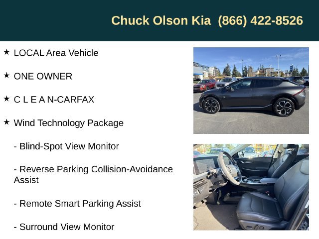 Certified 2023 Kia EV6 Wind w/ Wind Technology Package AWD/4WD image 5