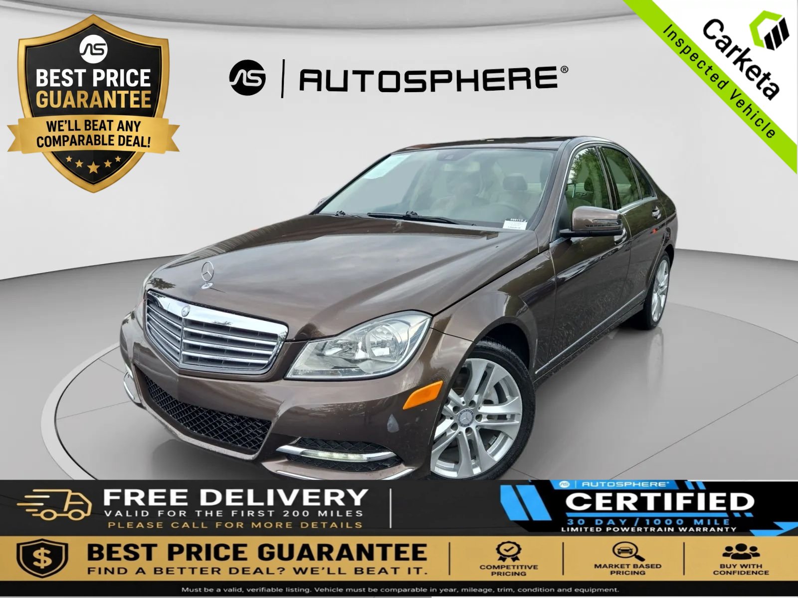 Used 2013 Mercedes-Benz C 250 Sedan