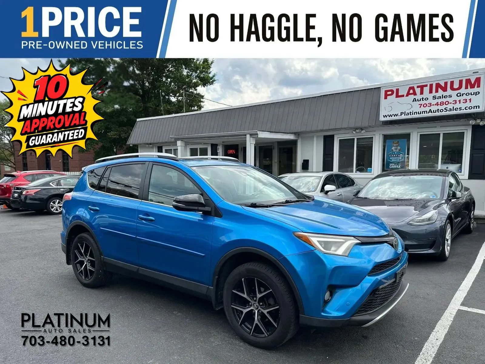 Used 2016 Toyota RAV4 SE w/ Advanced Technology Package AWD/4WD image 1