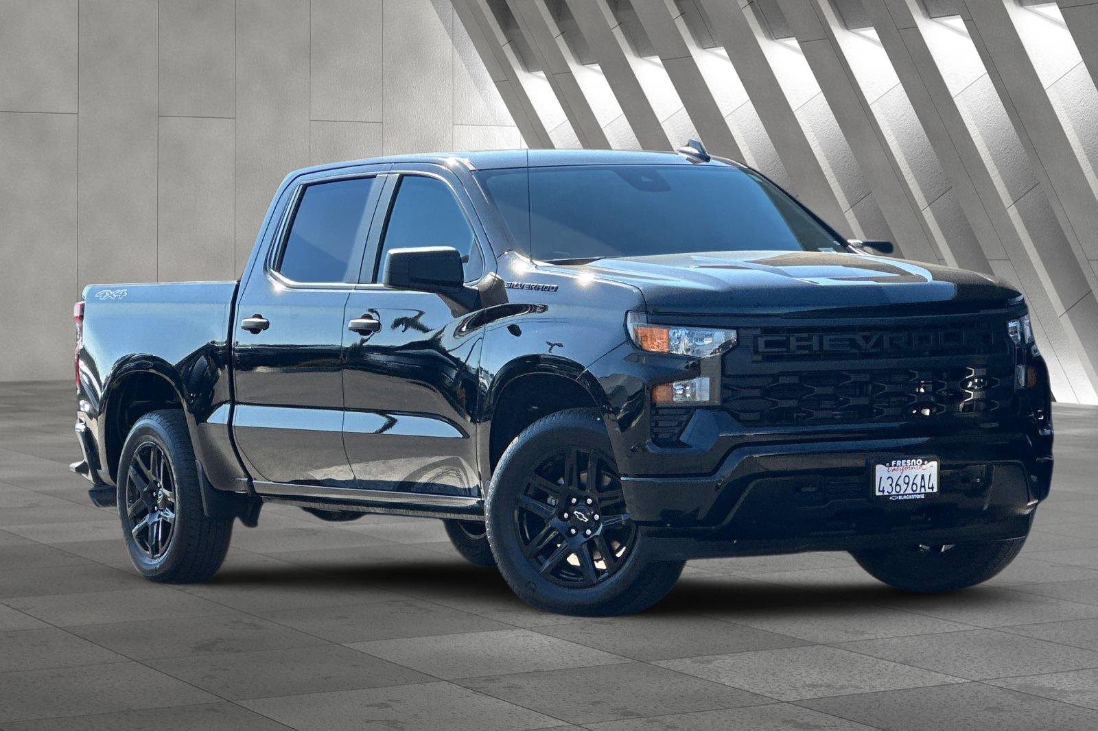 Certified 2024 Chevrolet Silverado 1500 Custom w/ Dark Appearance Package