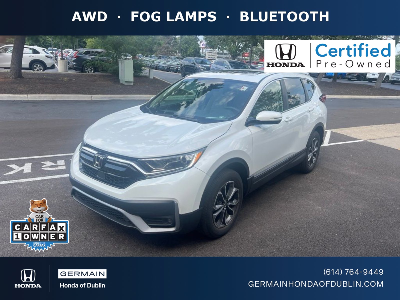 Used 2021 Honda CR-V EX image 1