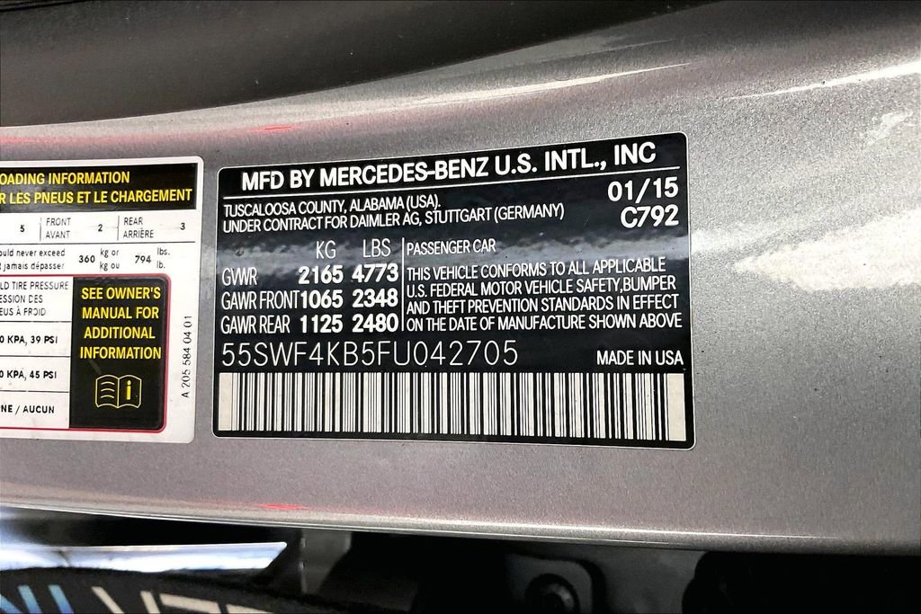 Used 2015 Mercedes-Benz C 300 4MATIC Sedan image 43