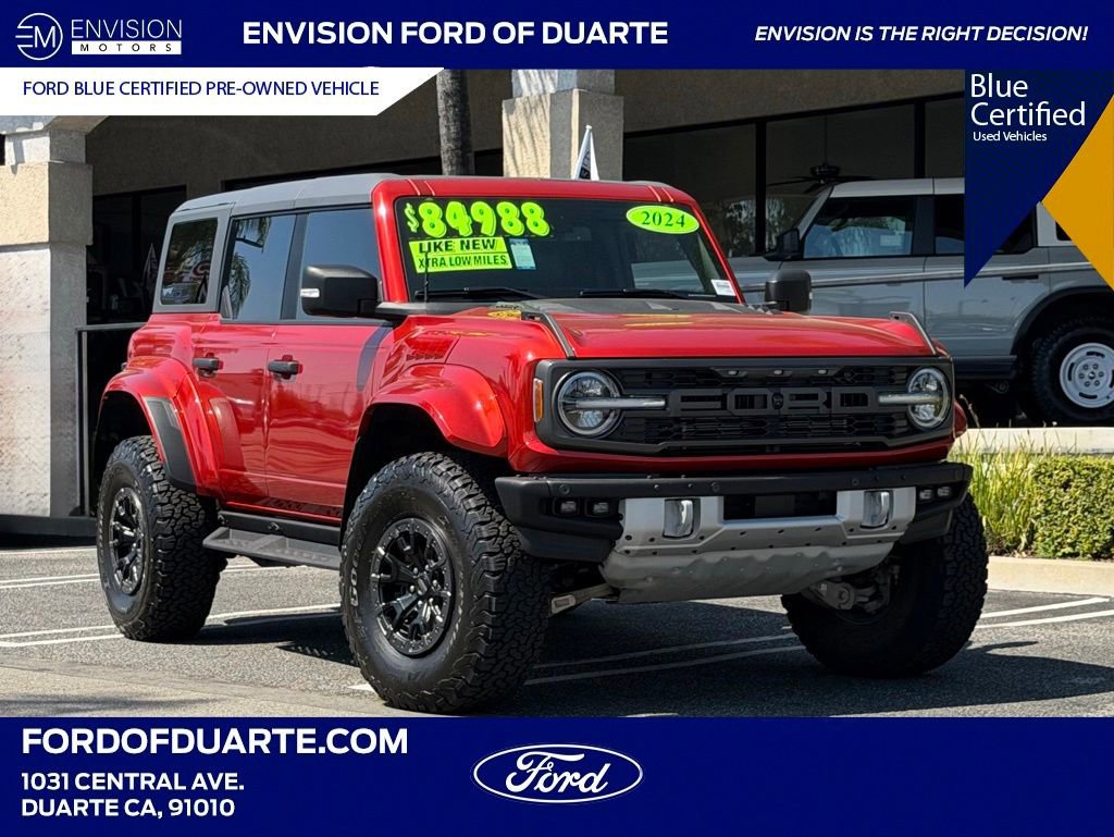 Certified 2024 Ford Bronco Raptor AWD/4WD image 1