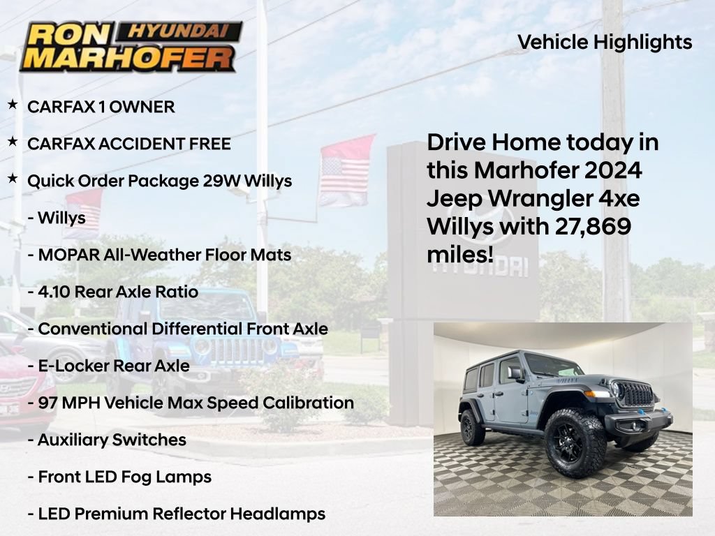 Used 2024 Jeep Wrangler Unlimited AWD/4WD image 15