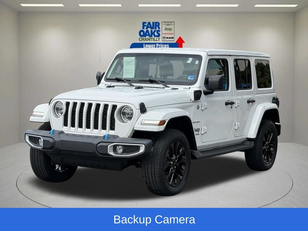 Certified 2022 Jeep Wrangler Unlimited Sahara w/ Cold Weather Group AWD/4WD image 3