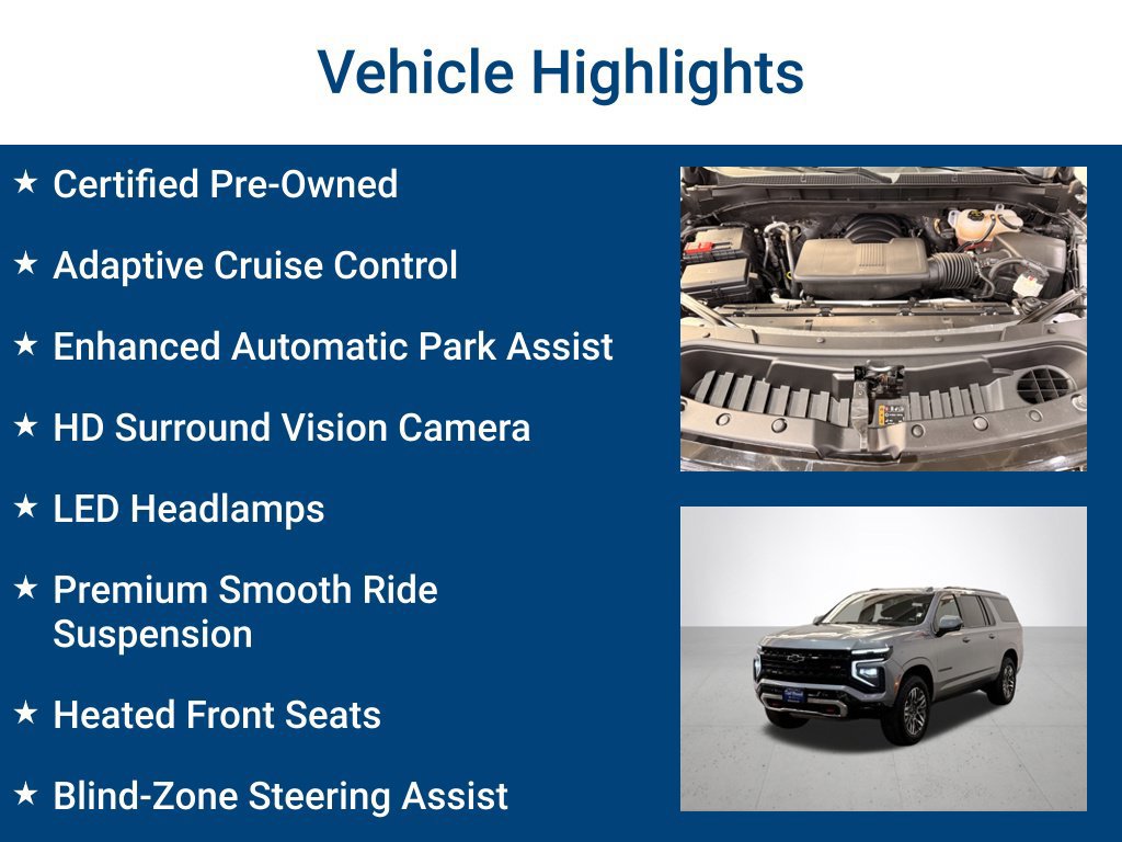 Used 2025 Chevrolet Suburban Z71 AWD/4WD image 3
