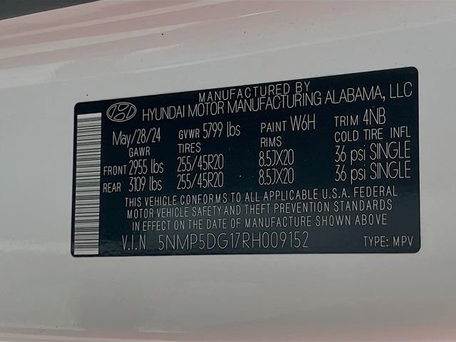 Used 2024 Hyundai Santa Fe Calligraphy image 36