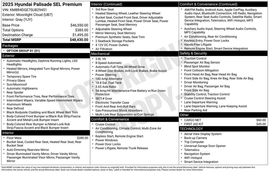 Used 2025 Hyundai Palisade SEL image 17
