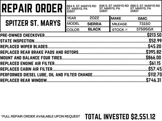 Used 2022 GMC Sierra 1500 Elevation w/ Elevation Premium Package image 2