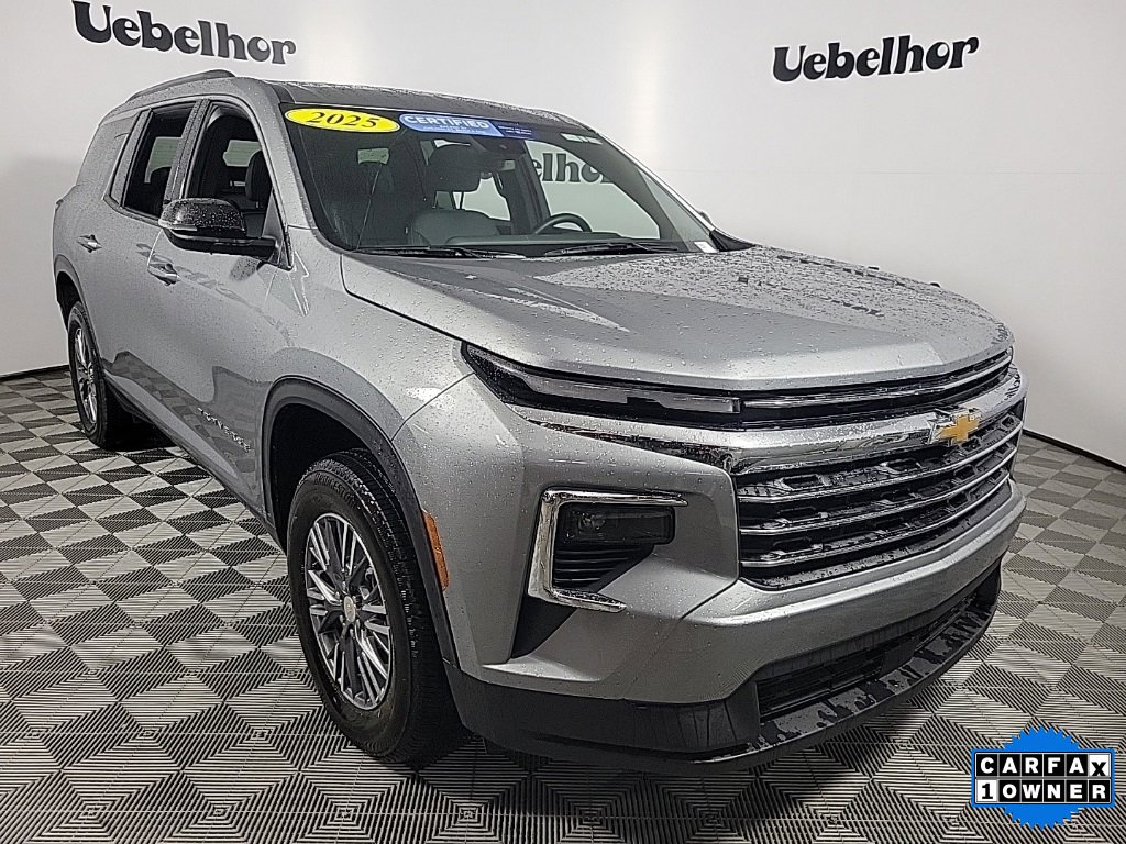 Certified 2025 Chevrolet Traverse LT