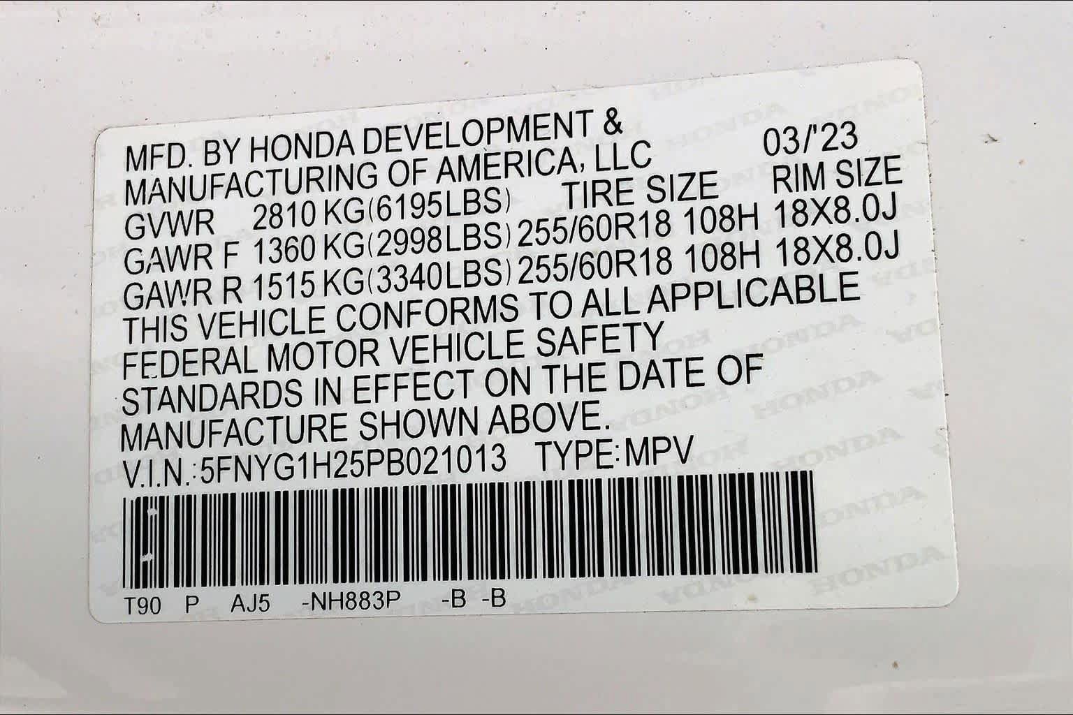 Used 2023 Honda Pilot LX image 34