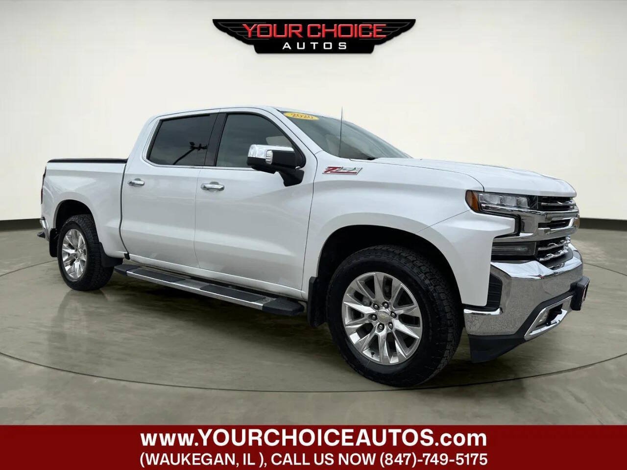 Used 2020 Chevrolet Silverado 1500 LTZ w/ Z71 Off-Road Package AWD/4WD image 7