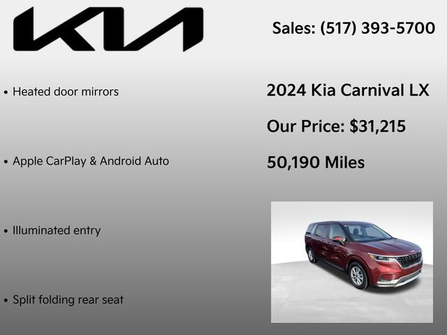 Used 2024 Kia Carnival LX image 12