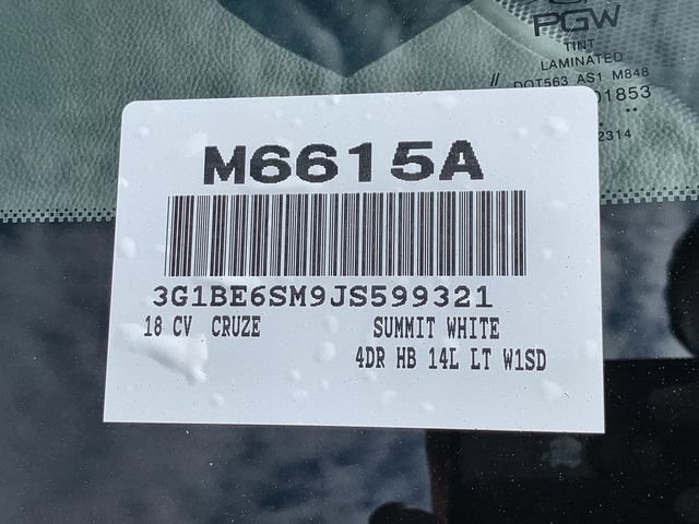 Used 2018 Chevrolet Cruze LT FWD image 47
