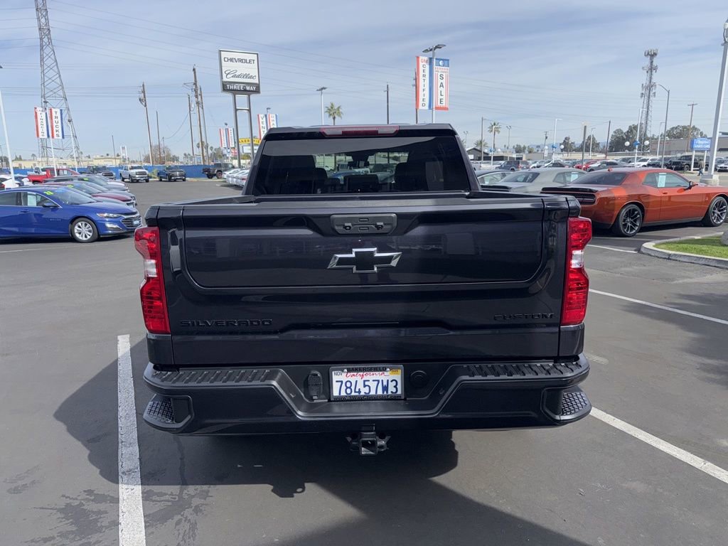 Used 2023 Chevrolet Silverado 1500 Custom w/ LPO, Dark Essentials Package image 3