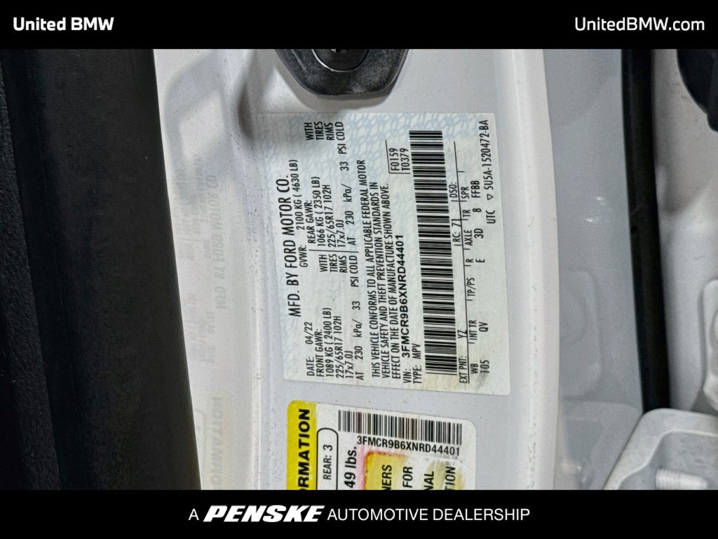 Used 2022 Ford Bronco Sport Big Bend AWD/4WD image 20