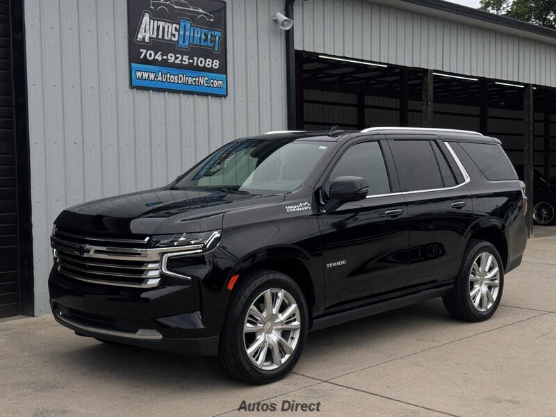 Used 2021 Chevrolet Tahoe High Country w/ Premium Package AWD/4WD image 1
