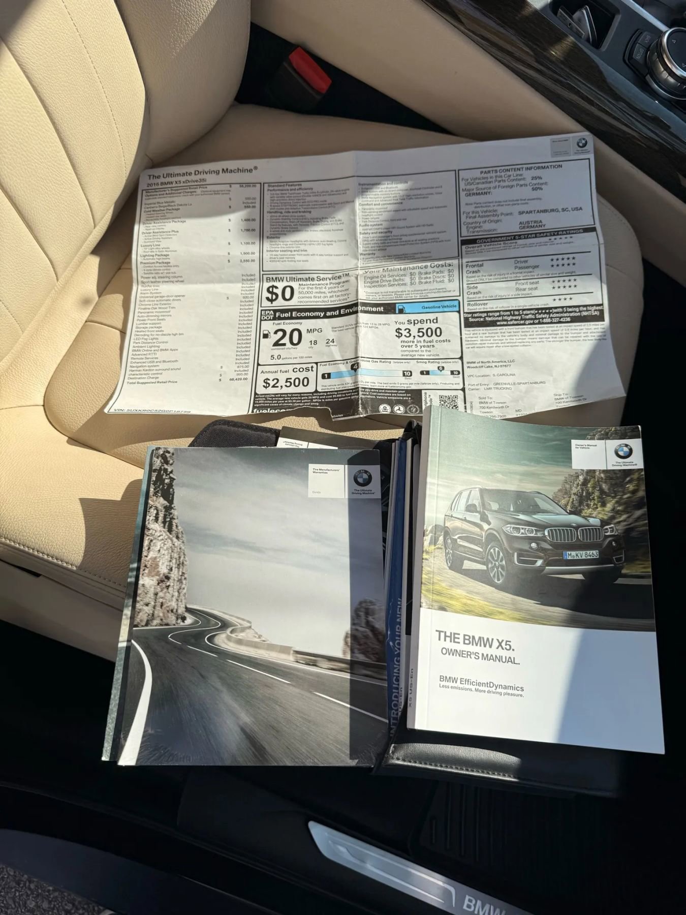 Used 2016 BMW X5 xDrive35i image 19