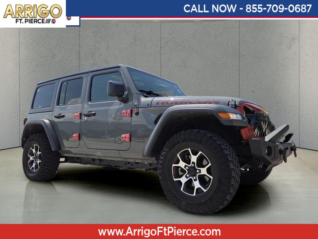Certified 2021 Jeep Wrangler Unlimited Rubicon w/ Dual Top Group AWD/4WD image 1