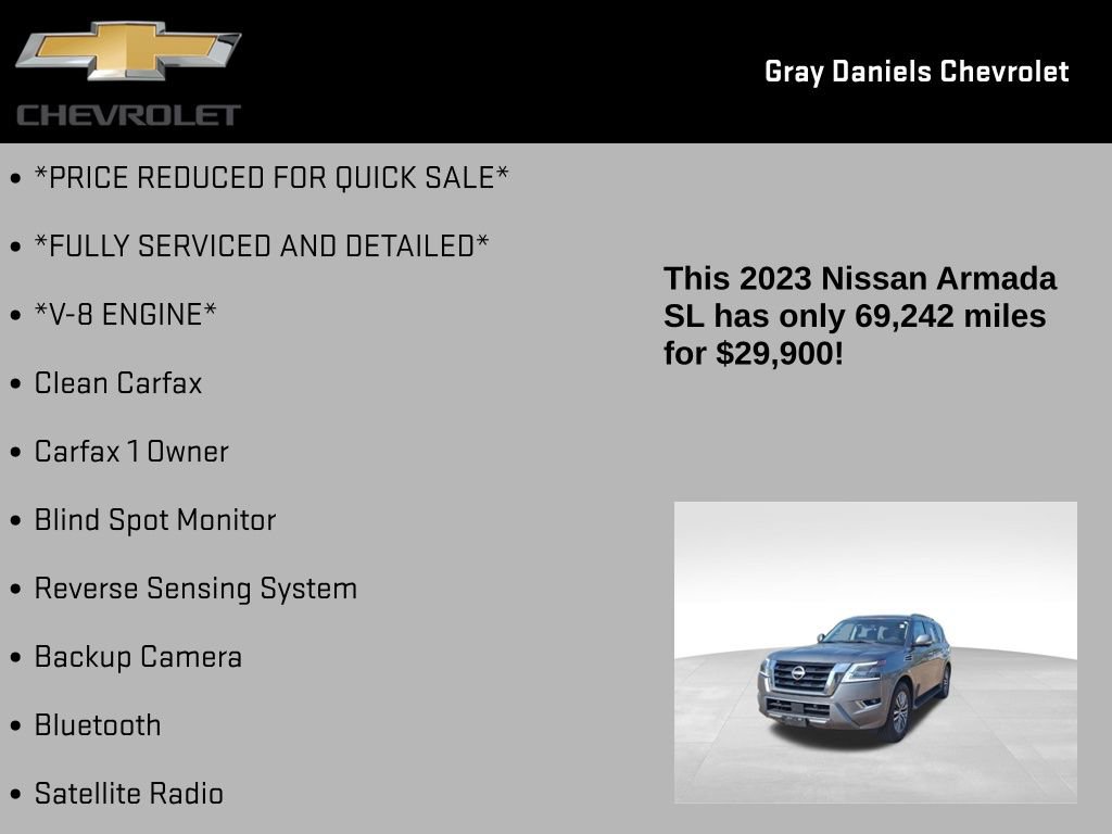 Used 2023 Nissan Armada SL image 6