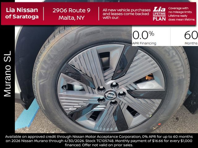 New 2026 Nissan Murano SL image 11