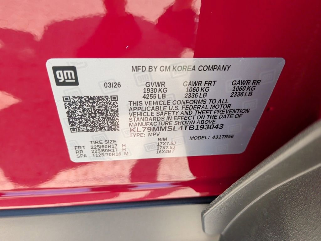 New 2026 Chevrolet TrailBlazer LS w/ LS Convenience Package FWD image 38