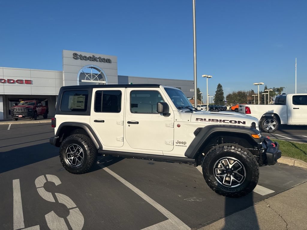New 2026 Jeep Wrangler Unlimited Rubicon w/ Steel Bumper Group AWD/4WD image 3