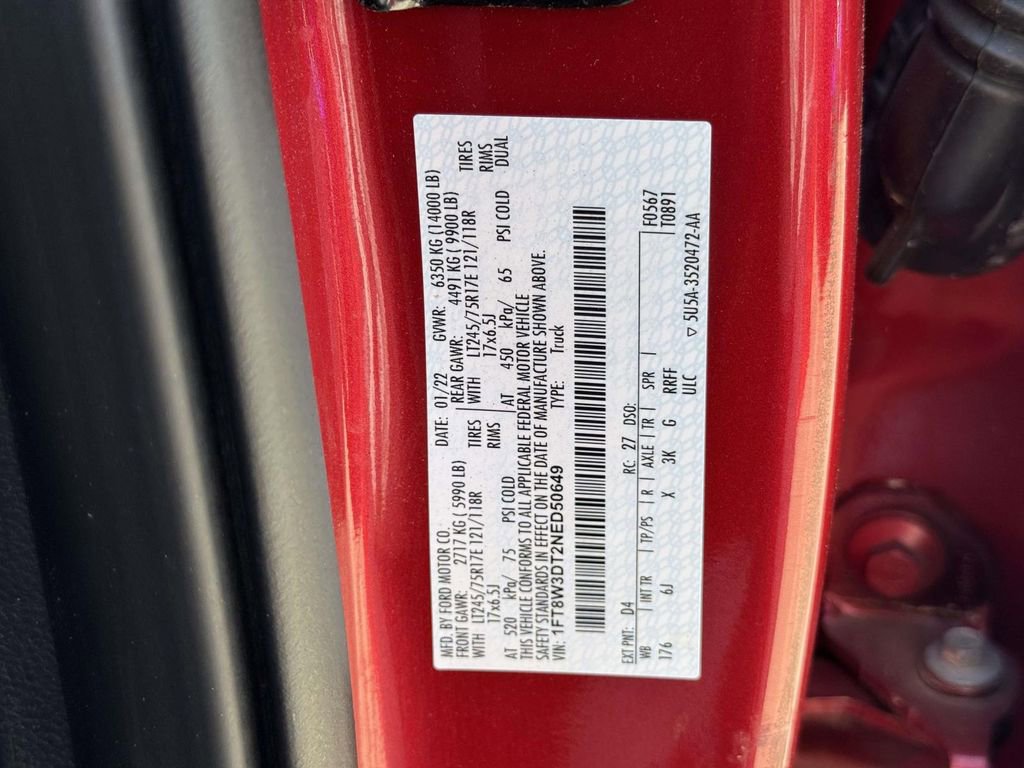 Used 2022 Ford F350 Lariat w/ Lariat Ultimate Package image 27