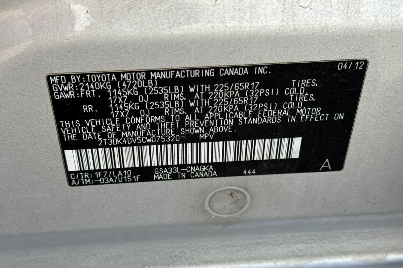 Used 2012 Toyota RAV4 Limited w/ Navigation Value Pkg AWD/4WD image 23