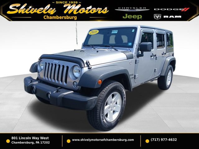 Used 2018 Jeep Wrangler Unlimited Sport S AWD/4WD 360° Tour