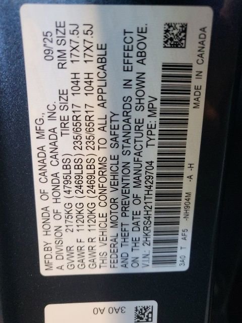 Used 2026 Honda CR-V LX image 19